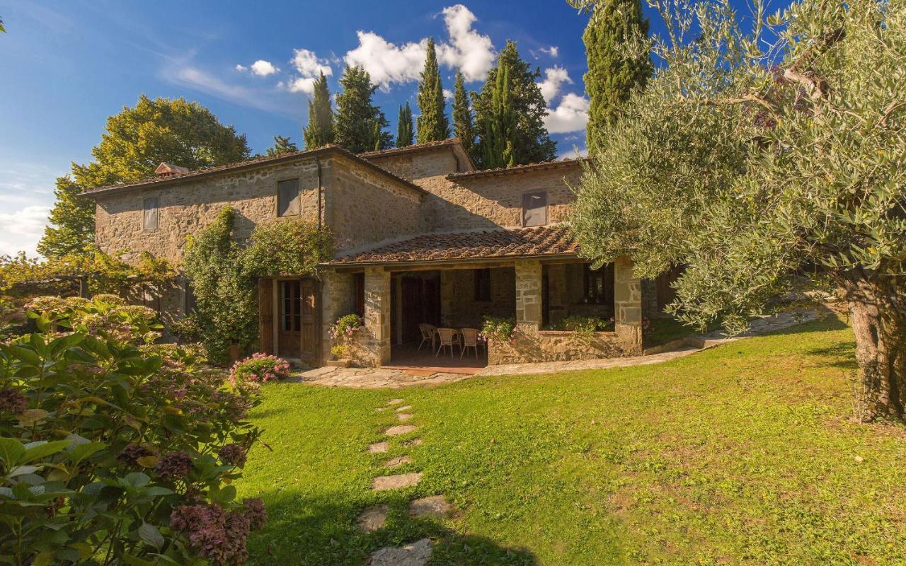 Pozza Di Volpaia By Salogi Villas Radda in Chianti Bagian luar foto