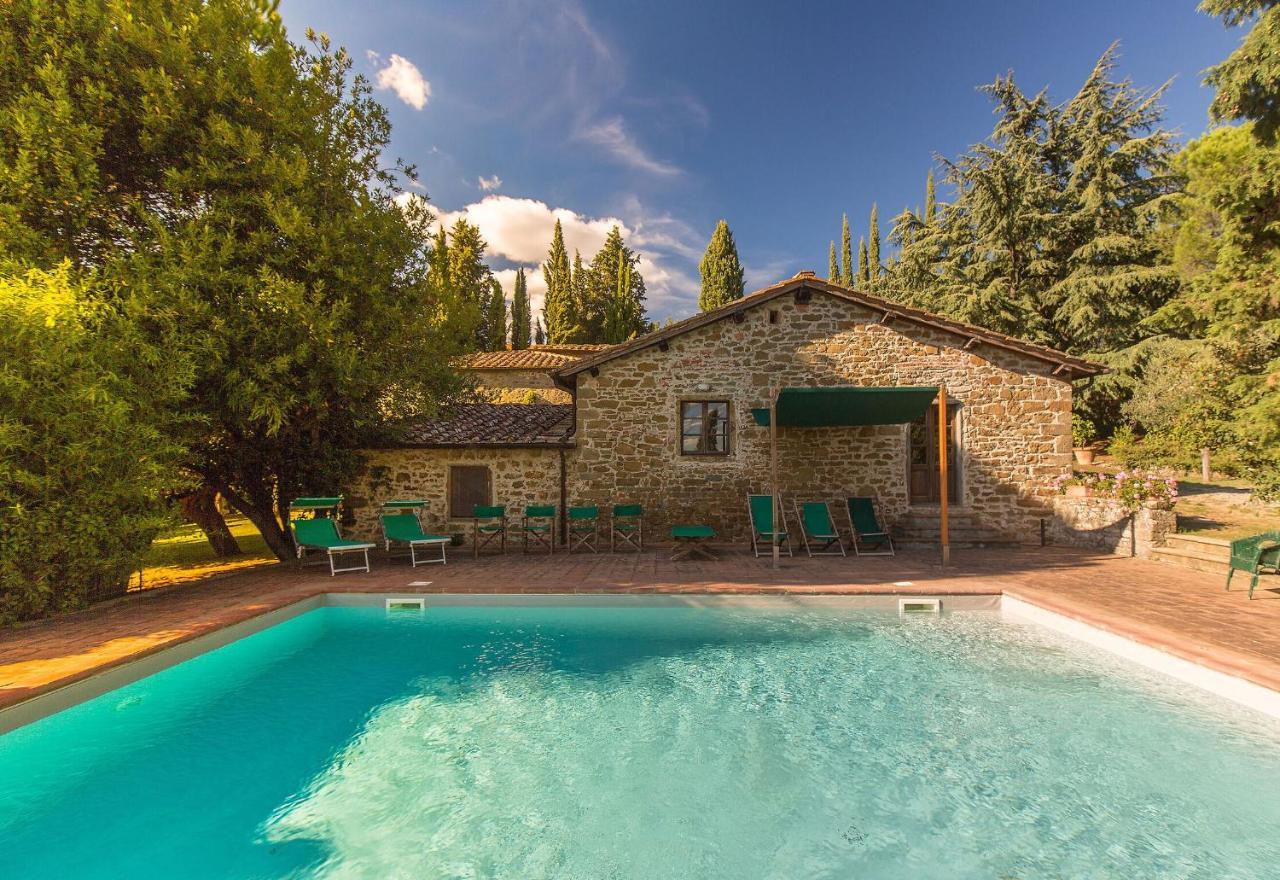 Pozza Di Volpaia By Salogi Villas Radda in Chianti Bagian luar foto