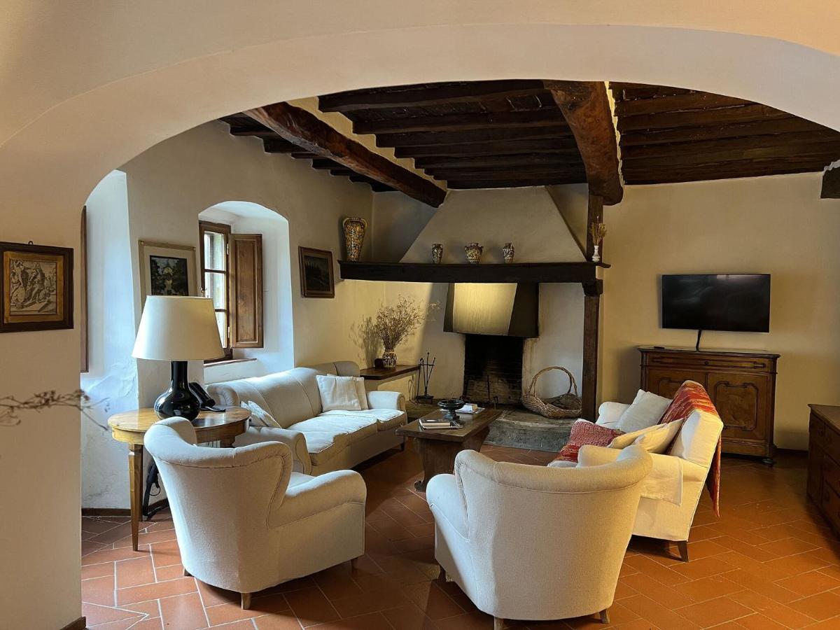 Pozza Di Volpaia By Salogi Villas Radda in Chianti Bagian luar foto