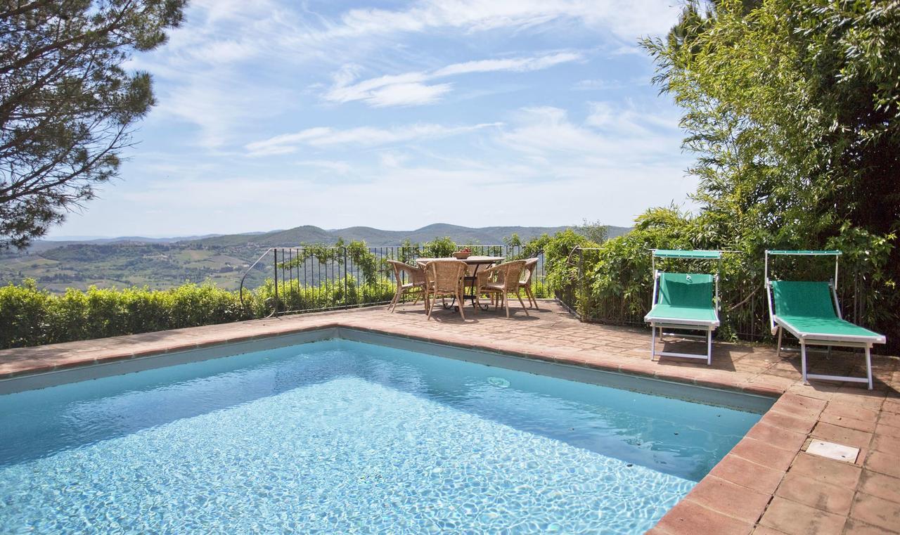 Pozza Di Volpaia By Salogi Villas Radda in Chianti Bagian luar foto